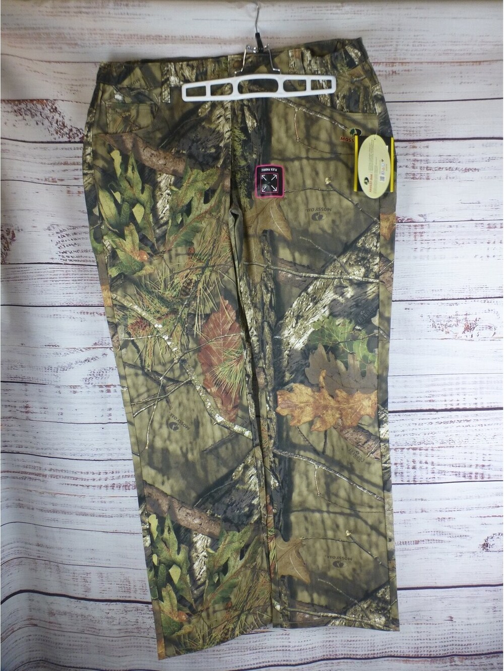 NWT Mossy Oak Men's XL Camouflage Flex Fabric 5-Pocket Hunting Pants - K5